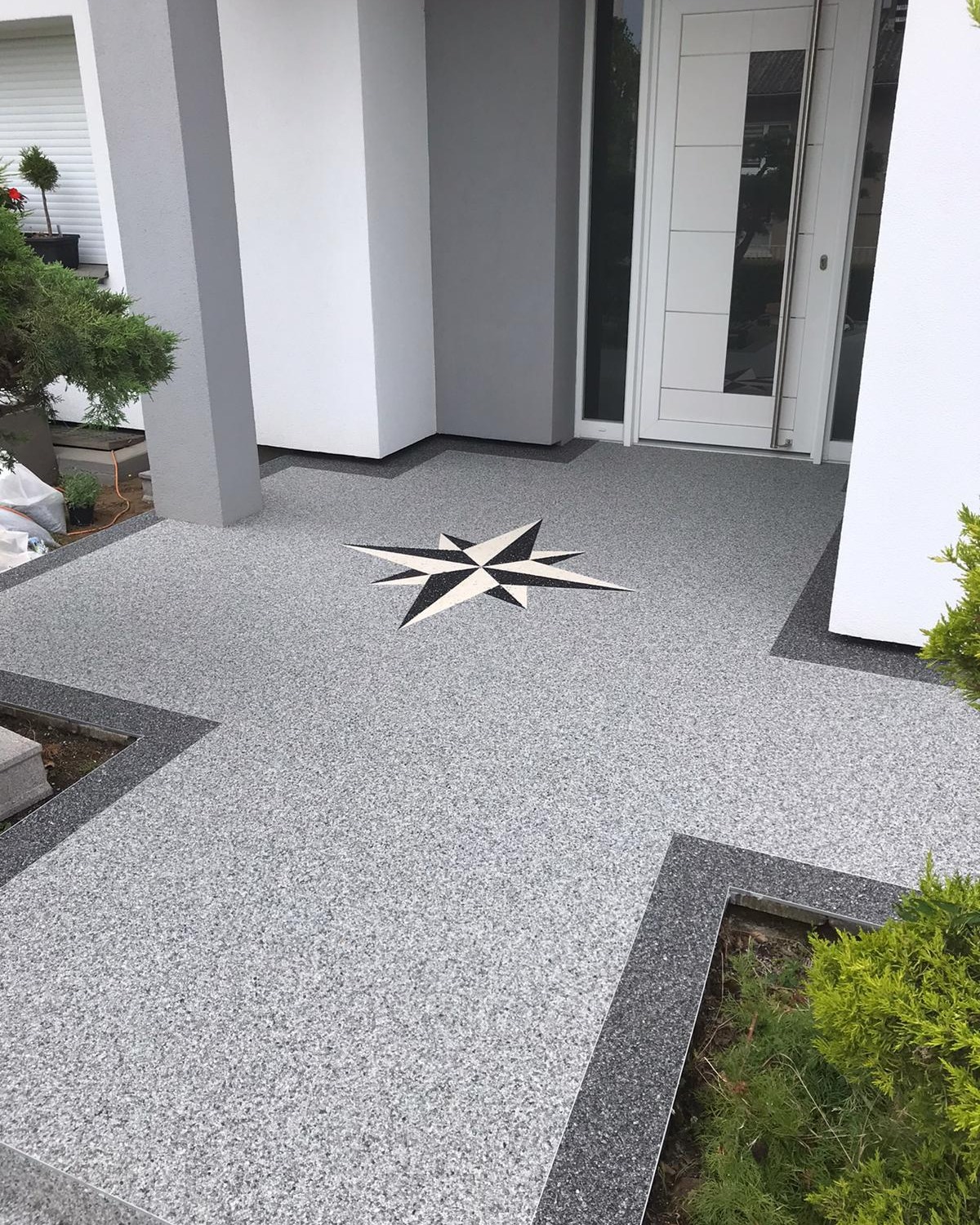 Blueish Grey installed project photo 1